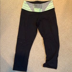 lulu lemon cropped leggings